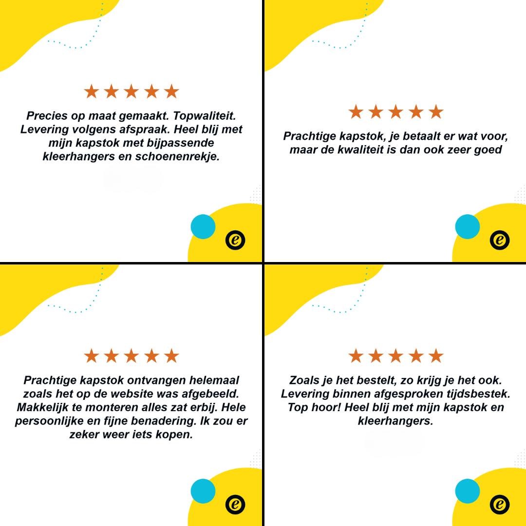 Reviews Wandkapstok Racky Indusigns