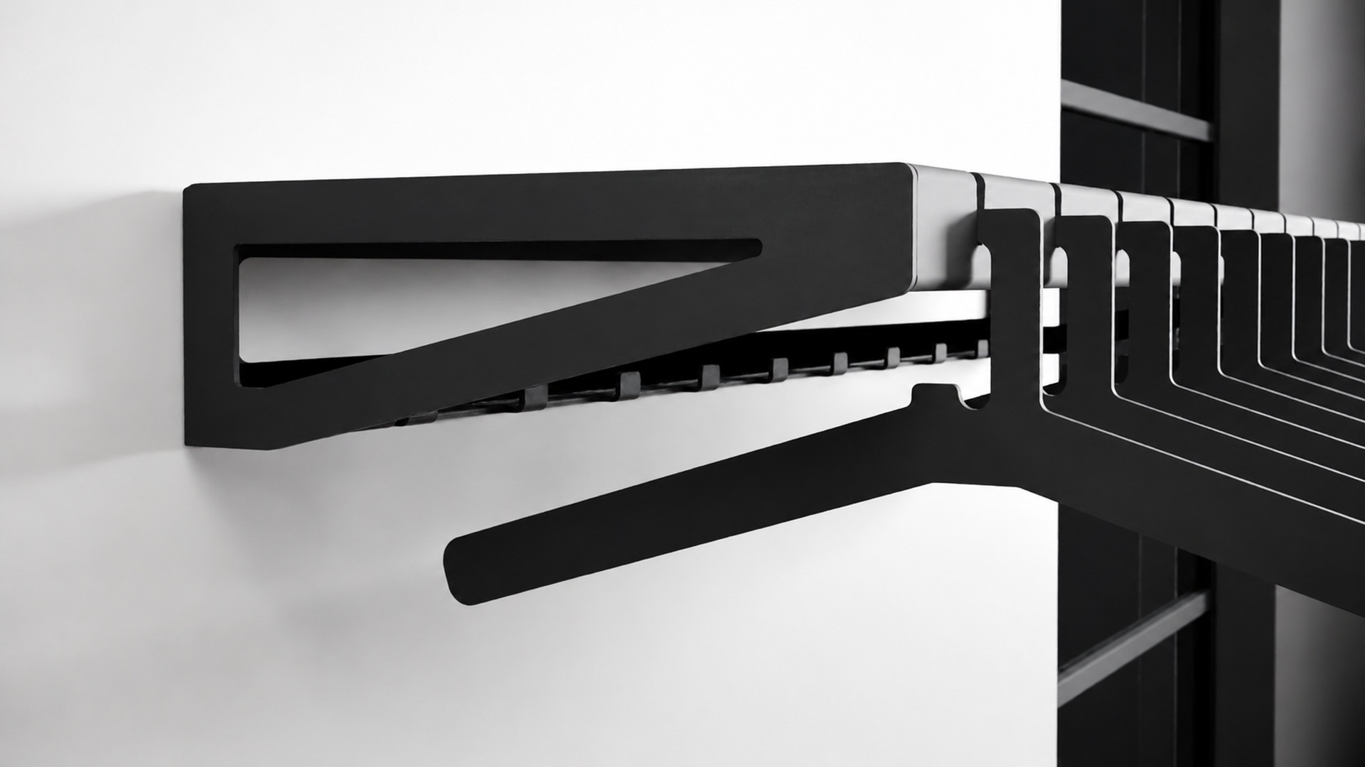 Wandkapstok RACKY Indusigns